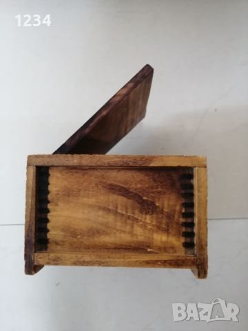 Дървена кутия 21.5 х 11 h 9 см. , снимка 3 - Други стоки за дома - 46418919