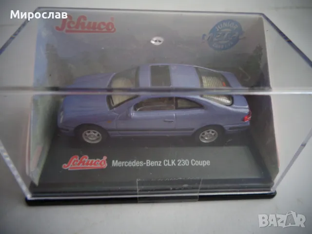 1:72 SCHUCO MERCEDES BENZ CLK ИГРАЧКА КОЛИЧКА МОДЕЛ, снимка 3 - Колекции - 47960509