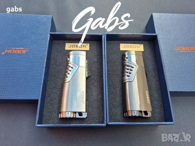 Запалка за пури JOBON в подаръчна кутия,два цвята L-0327