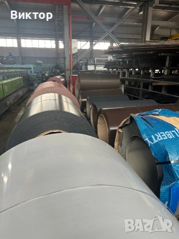 Рулонна ламарина на едро и дребно, 0.35 – 0.60, Цвят по избор, снимка 3 - Строителни материали - 54102050