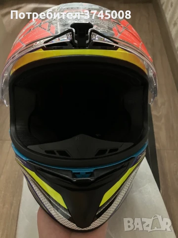 Мото каска KYT размер S, снимка 6 - Спортна екипировка - 51038127