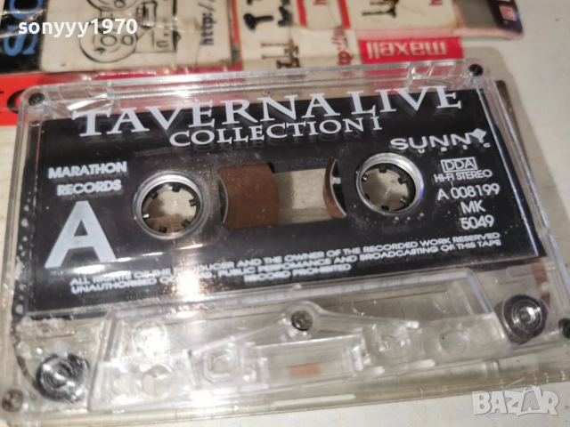 TAVERNA LIVE-ORIGINAL TAPE 2312251648, снимка 2 - Аудио касети - 52885593