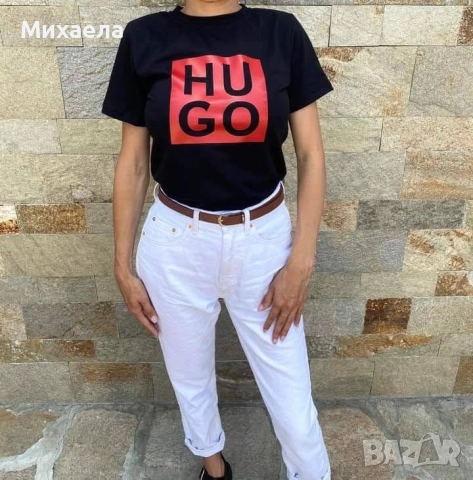 Дамски памучни тениски - 27 лв., снимка 14 - Тениски - 52656308