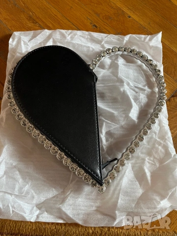 Дизайнерска чантичка сърце, снимка 6 - Чанти - 52113223