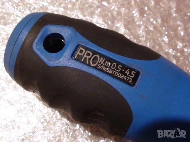 GEDORE PRO 0,5 - 4,5 Nm - MADE IN GERMANY - Profi Динамометрична Отверка 0,5 - 4,5 Nm / GERMANY !!!!, снимка 11 - Отвертки - 49352147