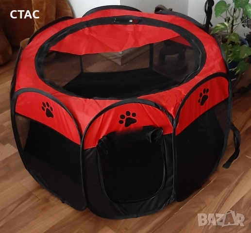 Нова,сгъваема кошара за куче,котка,заек , снимка 3 - За кучета - 52091738
