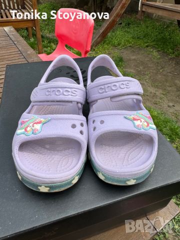 Сандали Crocs C9 за момиченце , снимка 2 - Детски сандали и чехли - 45112283