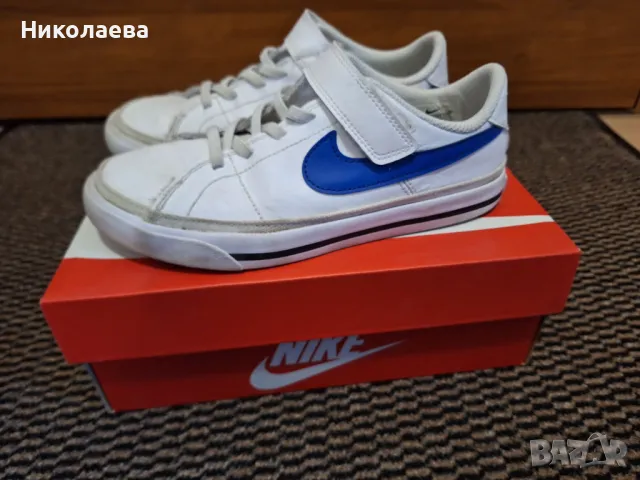 Продавам кожени маратонки Nike, снимка 2 - Детски маратонки - 48530618