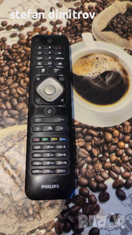 Philips RM-L1128, x-remote, Черно Универсално дистанционно за Smart TV, снимка 1 - Части и Платки - 45068596