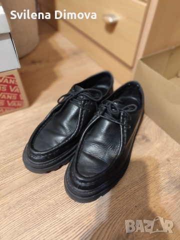 Обувки естествена кожа Zara