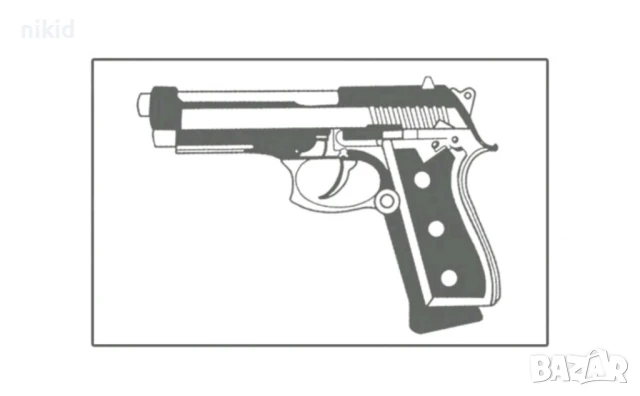 Пистолет малък Временни татоси tattoo татуйровка временна татуировка татос татус Tattoo, снимка 3 - Други - 51077972