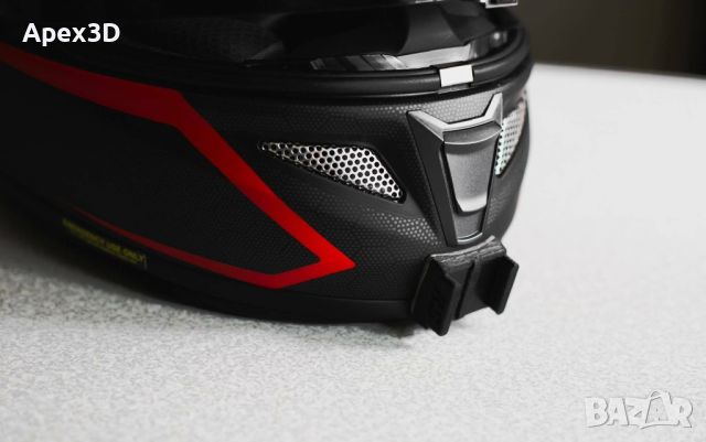 Стойка GoPro за каска AGV,SHOEI,ARAI,SHARK и други, снимка 1 - Аксесоари и консумативи - 45638010