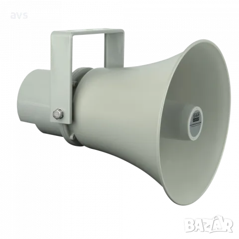 Пасивен 30 W кръгъл рупорен високоговорител DAP HS-30R светлосив, снимка 1