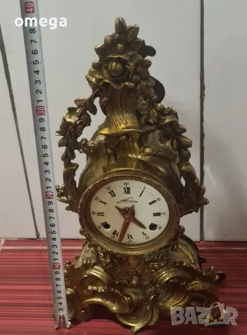 Италиански Бронзов Каминен Часовник Lancini , снимка 11 - Антикварни и старинни предмети - 50195336