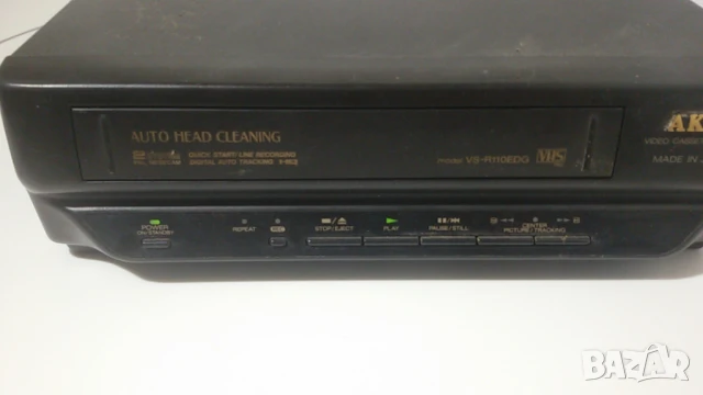 Akai VS-R110EDG video casette player VHS Japan, снимка 5 - Плейъри, домашно кино, прожектори - 51316577