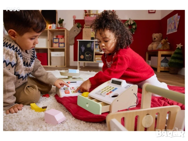  НОВИ! Детски касов апарат с аксесоари, снимка 4 - Други - 53568950