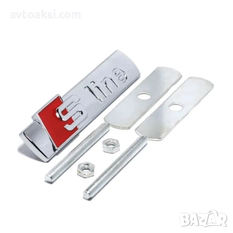 Емблема S line метална Хром -1925, снимка 2 - Аксесоари и консумативи - 51534848