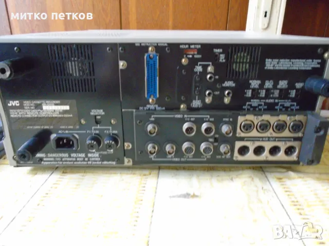 S-VHS JVC br-s611e+пулт, снимка 8 - Ресийвъри, усилватели, смесителни пултове - 47025554