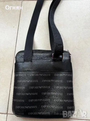 Мъжка чанта Emporio Armani , снимка 3 - Чанти - 49438152