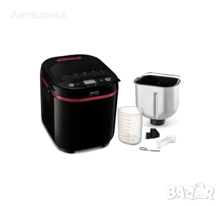 Хлебопекарна, Tefal PF220838, Pain Plaisir, Breadmaker, 1 kg, 17 programs, black, снимка 4 - Хлебопекарни - 51243690