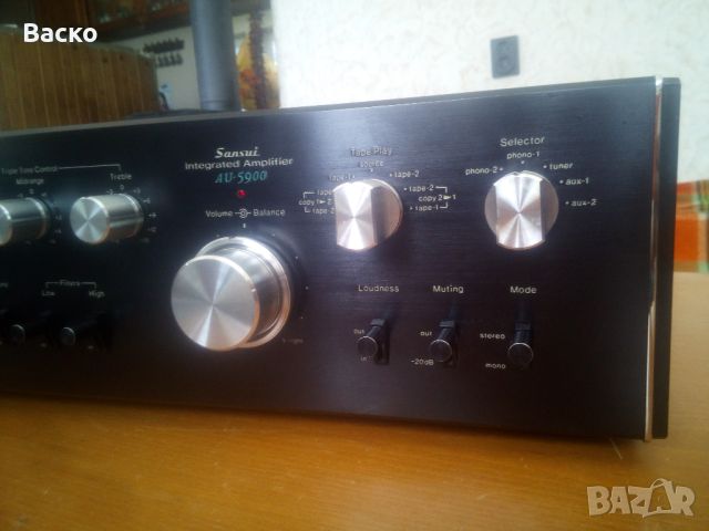 SANSUI AU-5900, снимка 3 - Ресийвъри, усилватели, смесителни пултове - 45403216