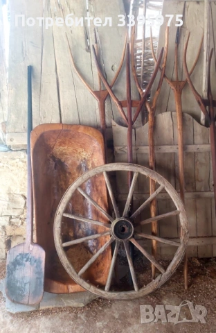 Автентични селски антики от 19-ти век (комплект 10 бр)