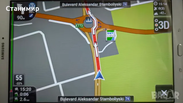Навигация за камион с трафик, ADR и т.н. Таблет Samsung, снимка 8 - Други - 49648421