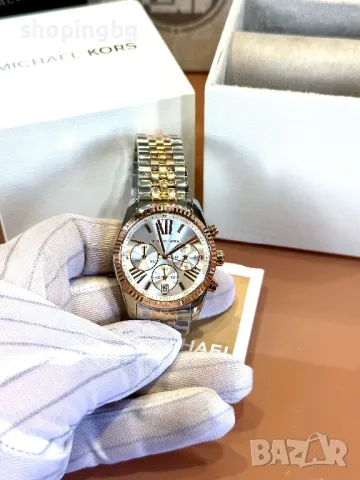 Дамски часовник Часовник Michael Kors MK5735 Lexington Chronograph, снимка 7 - Дамски - 47257311