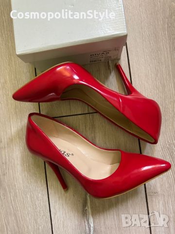Нови обувки естествен лак Rivas, снимка 1 - Дамски ежедневни обувки - 46318177