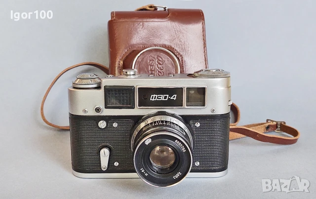 CLASSIC SOVIET CAMERA - ФЭД - 4, снимка 5 - Фотоапарати - 51290639