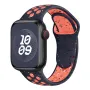 Силиконова каишка Apple Watch Ultra – 49mm, 45, 44, 42  Blue Flame Синя, снимка 2