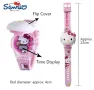Хелоу Коте Кити Hello Kitty глава детски часовник музикален светещ прожектор прожектиращ дигитален, снимка 4