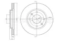 23-0238 METELLI ПРЕДНИ ДИСКОВЕ 2БР. CITROЕN Xsara, Saxo, ZX, AX / PEUGEOT 106 205 206 306 309 407  ,, снимка 2