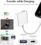 Нов Lightning към USB Адаптер - Лесен Трансфер и Зареждане Множество Периферии, снимка 6