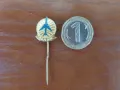 Колекционерска значка PAN AM 1960 г Самолет, снимка 4