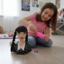 Торс на кукла за оформяне на прически с гребен – Глава за коса и грим, снимка 6