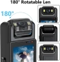 L12 WiFi мини камера 1080P преносим цифров видеорекордер за тяло 180° въртене , снимка 4
