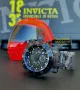 часовник INVICTA Chronograph Black full metal 50 mm, Инвикта нов , снимка 2