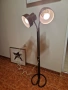 Уникална рядка антикварна шведска подова лампа , снимка 9
