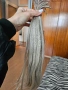Кератинови кичури от естествена славянска коса, снимка 4