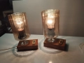 Дървени нощни лампи, снимка 2