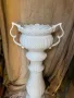 Порцеланова кашпа с колона, снимка 4