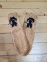 Ръчно плетени детски чорапи от вълна, ходило 15см., снимка 15