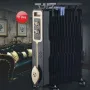 Радиатор,2500W,11 ребра,3 степени,Поставка за дрехи,Регулируем термостат, снимка 6