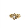 Златен дамски пръстен 2,96гр. размер:47 14кр. проба:585 модел:24625-4, снимка 1