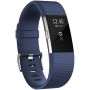 НОВА Фитнес гривна Fitbit Charge 2, Blue Silver, Small - 24 месеца гаранция, снимка 1