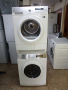 Комплект пералня и сушилня с термопомпа Aeg Protex Plus 8кг A+++  2 години гаранция!, снимка 1 - Перални - 44984742