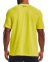 Мъжка тениска UNDER ARMOUR Team Issue Wordmark Tee Yellow, снимка 2