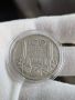 Масивна сребърна монета 100 лева 1934 20 гр сребро . Борис !, снимка 2