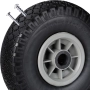 Relaxdays комплект от 2 колела за транспортна количка 3.00-4″, 2 броя безкамерни резервни колела, снимка 4